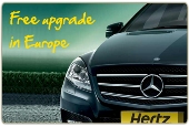 Gratis opgradering i Europa